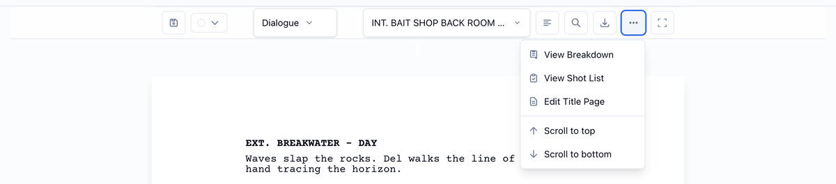 Default Script Title Page Editing your title page - Spell Slate